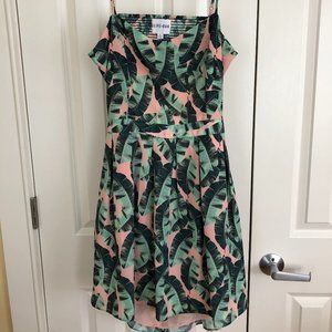 Olive + Oak Palm Dress, size L